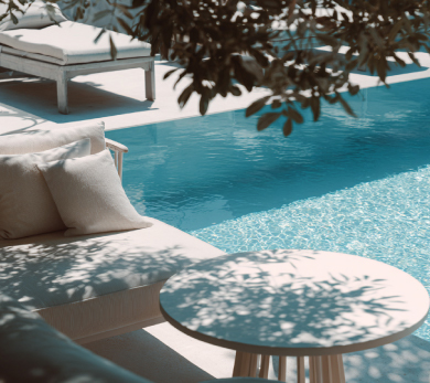 Lodha Kharadi, Pune – Residential Property in Kharadi with Poolside Lounge Lodha Kharadi, Pune – Poolside Lounge