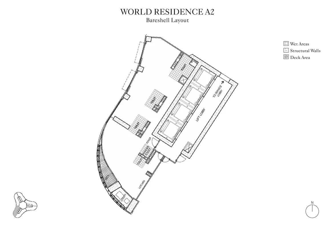 3 Bed Residence - A2