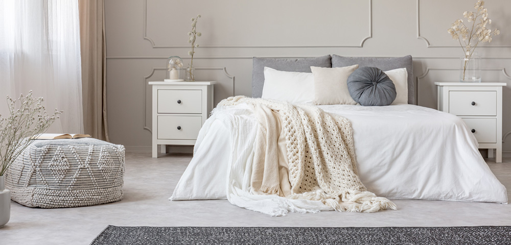 Dress Your Bedroom into a Peaceful Cocoon