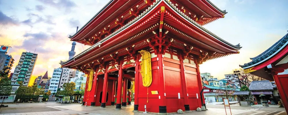 The temples and lively markets of Asakusa