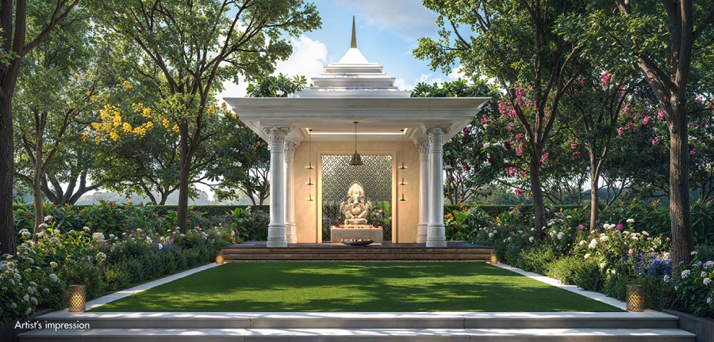 Lodha Altus, Borivali - Residential Project in Borivali with Ganesha Shrine