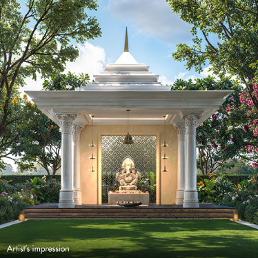 Lodha Altus, Borivali - Residential Project in Borivali with Ganesha Temple