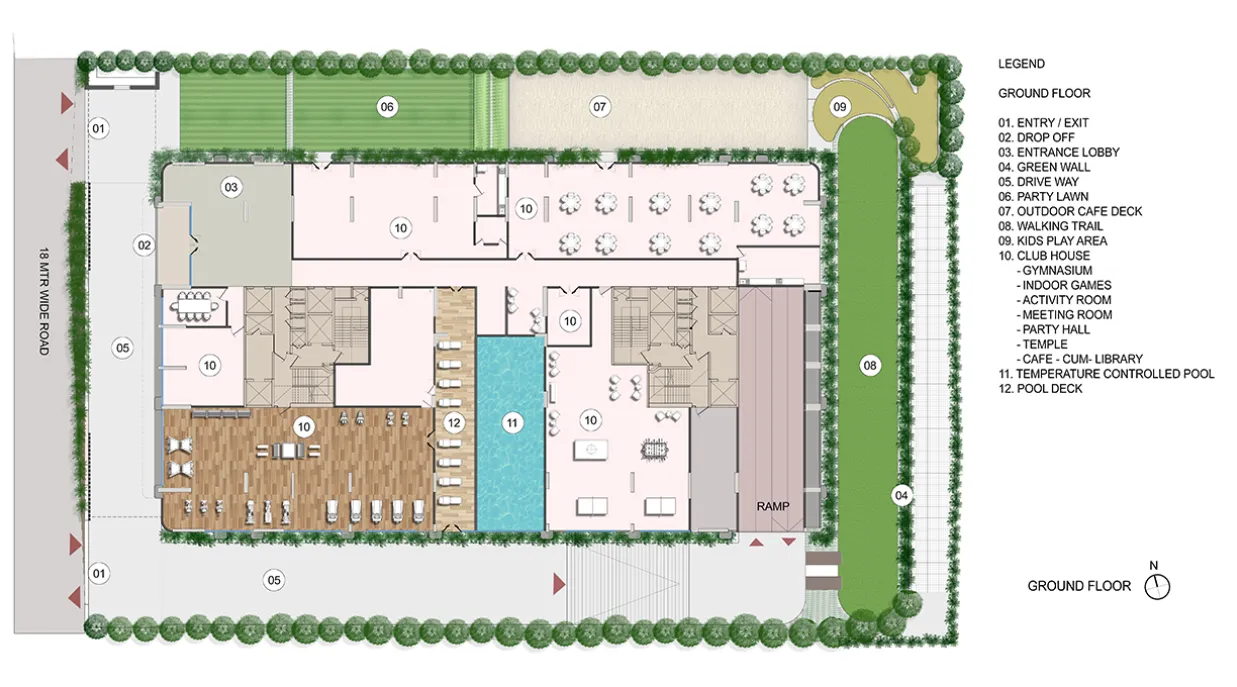 Lodha Palais, Kothrud - Master Plan of residential project in Pune